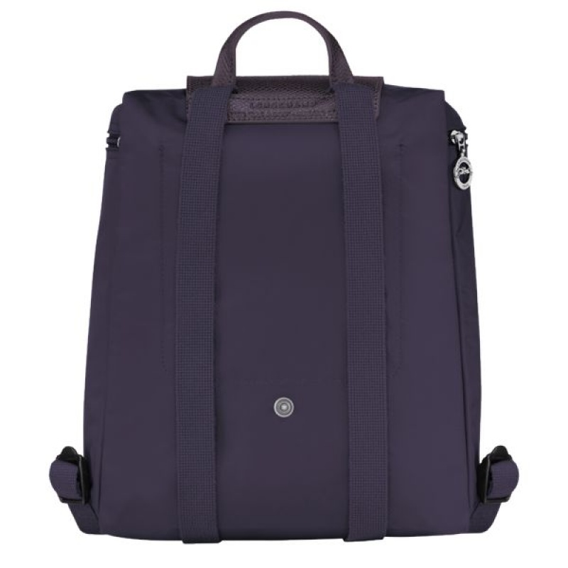 Navy Longchamp Le Pliage M Women's Backpacks | 36570-AYGE