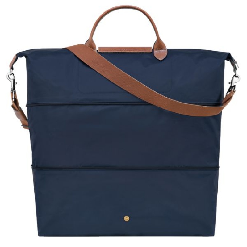 Navy Longchamp Le Pliage Original Expandable Men's Travel Bags | 04379-ZEGQ