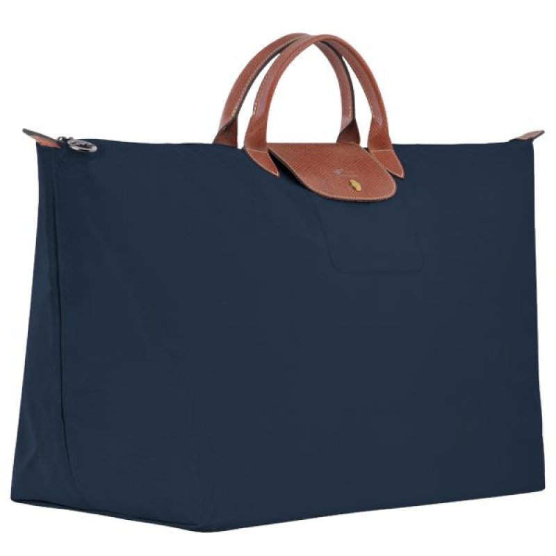 Navy Longchamp Le Pliage Original M Men's Travel Bags | 23074-ZKGF