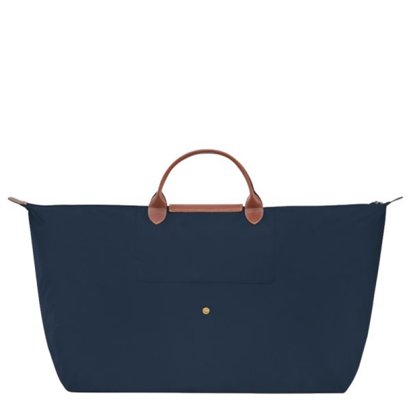 Navy Longchamp Le Pliage Original M Men's Travel Bags | 23074-ZKGF