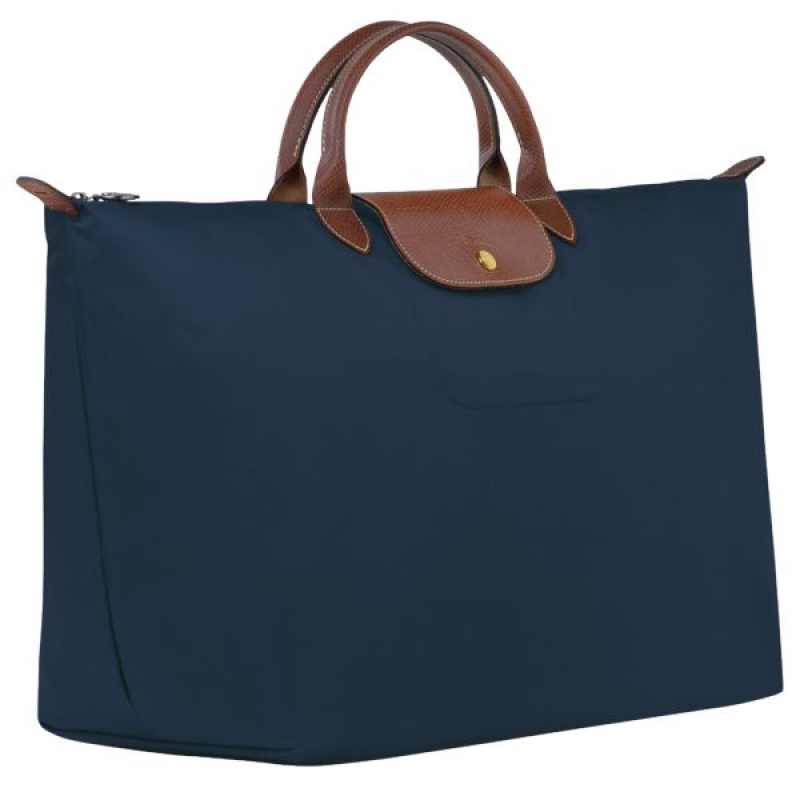 Navy Longchamp Le Pliage Original S Men's Travel Bags | 80719-BLJR