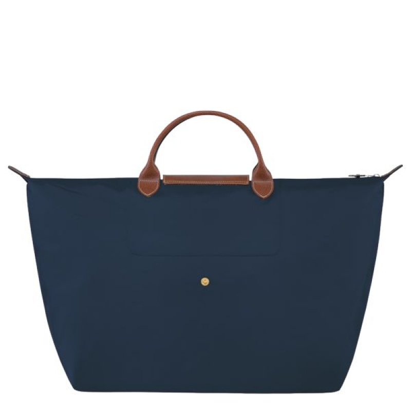 Navy Longchamp Le Pliage Original S Men's Travel Bags | 80719-BLJR