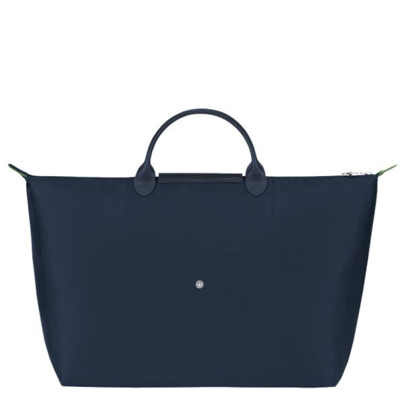 Navy Longchamp Le Pliage S Men's Travel Bags | 87964-MZYS