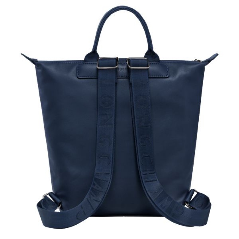 Navy Longchamp Le Pliage Xtra S Men's Backpacks | 10684-TUSV