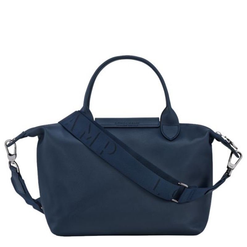 Navy Longchamp Le Pliage Xtra S Women's Handbag | 82764-TYIW