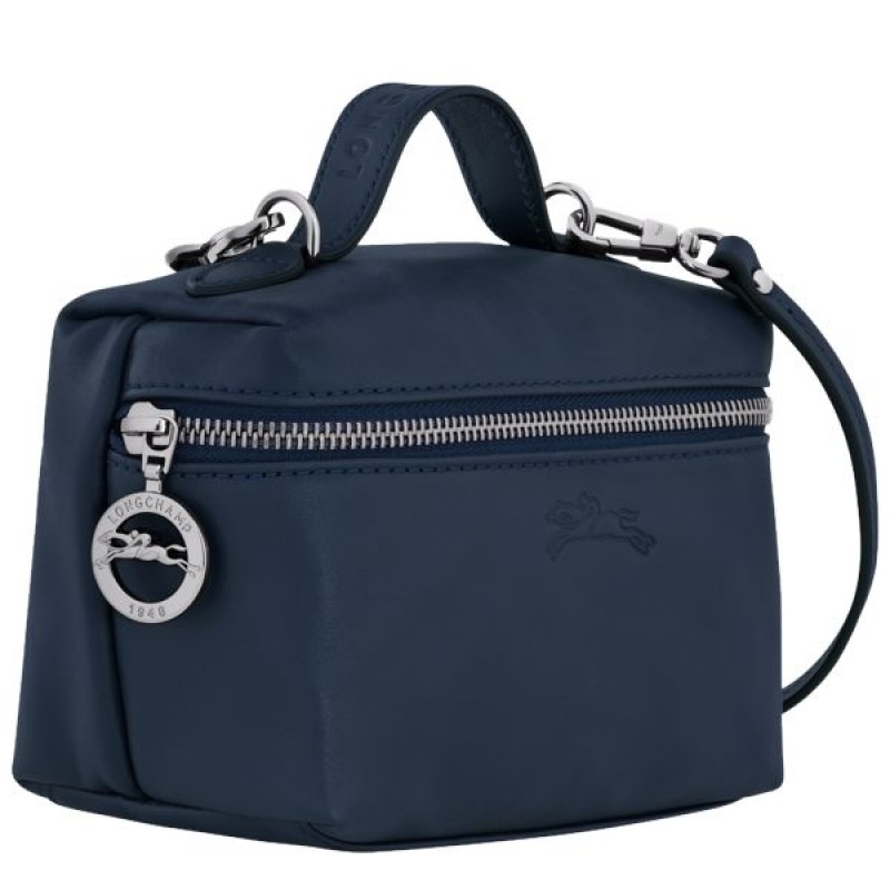 Navy Longchamp Le Pliage Xtra XS Vanity Women's Crossbody Bags | 07952-URFB