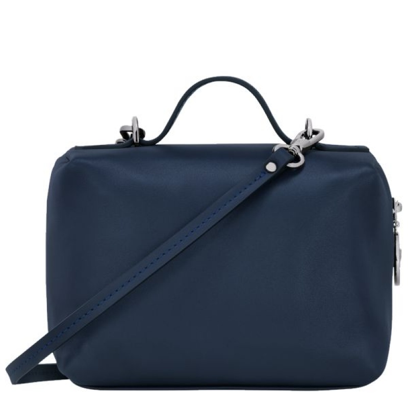 Navy Longchamp Le Pliage Xtra XS Vanity Women's Crossbody Bags | 07952-URFB