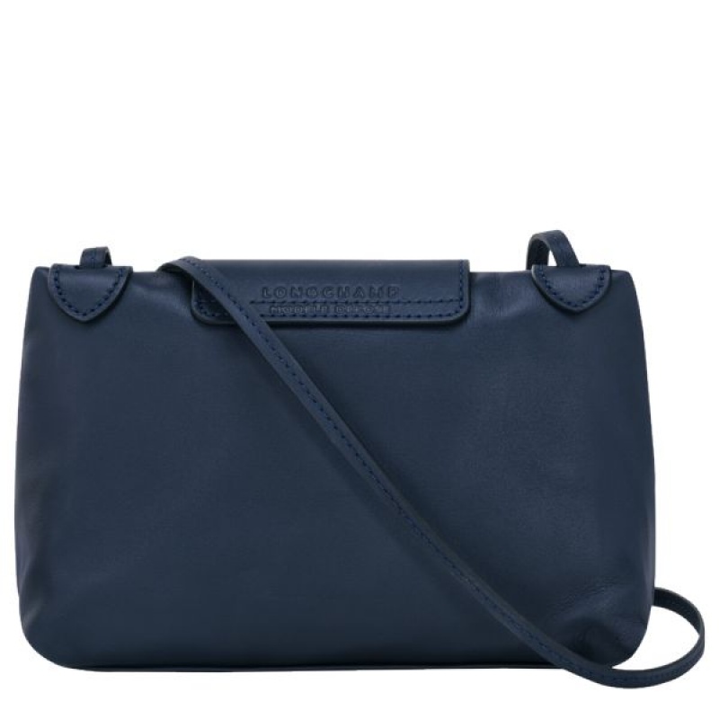 Navy Longchamp Le Pliage Xtra XS Women's Crossbody Bags | 19036-BFVI