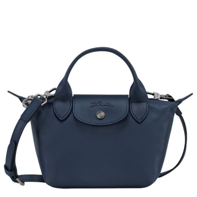 Navy Longchamp Le Pliage Xtra XS Women\'s Handbag | 73269-RDAH