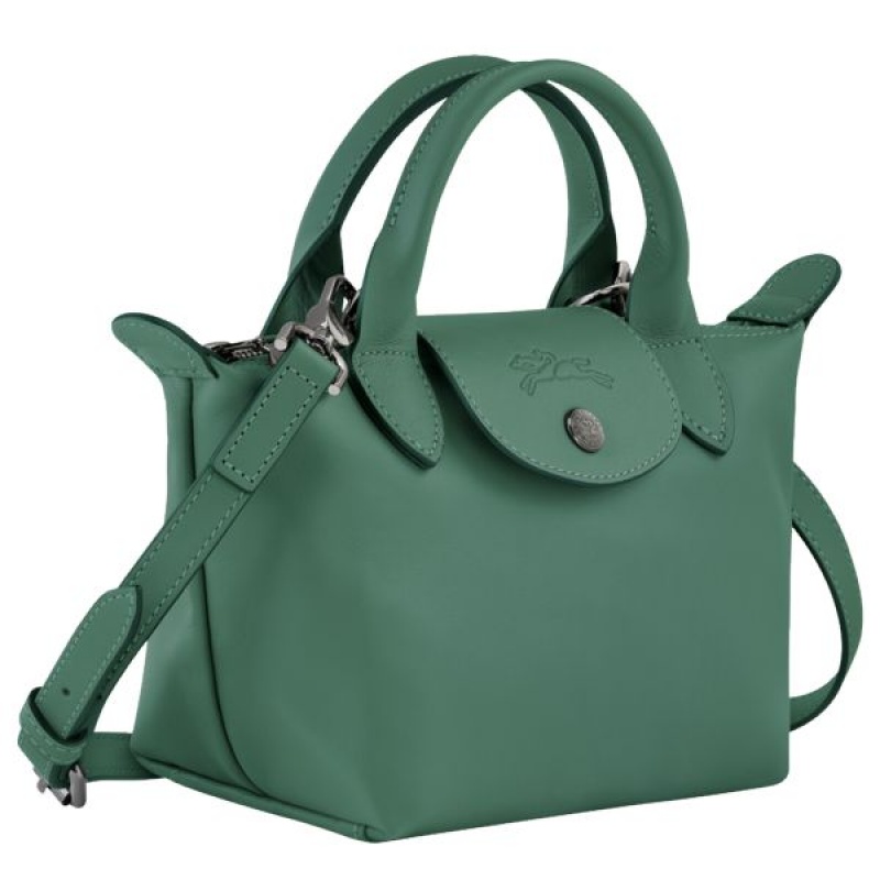 Olive Longchamp Le Pliage Xtra XS Women's Handbag | 61753-KSFP