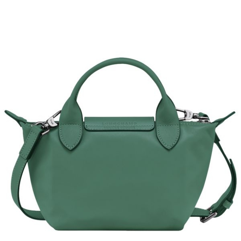 Olive Longchamp Le Pliage Xtra XS Women's Handbag | 61753-KSFP