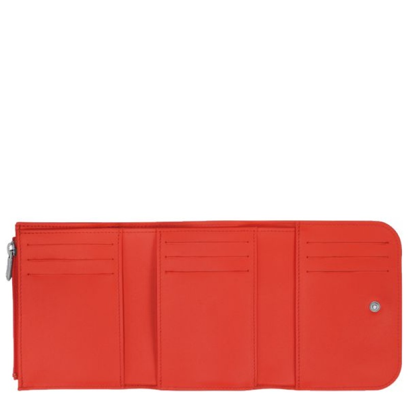 Orange Longchamp Box-trot Women's Wallets | 61057-RBYL