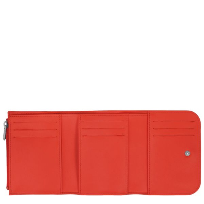 Orange Longchamp Box-trot Women's Wallets | 61057-RBYL