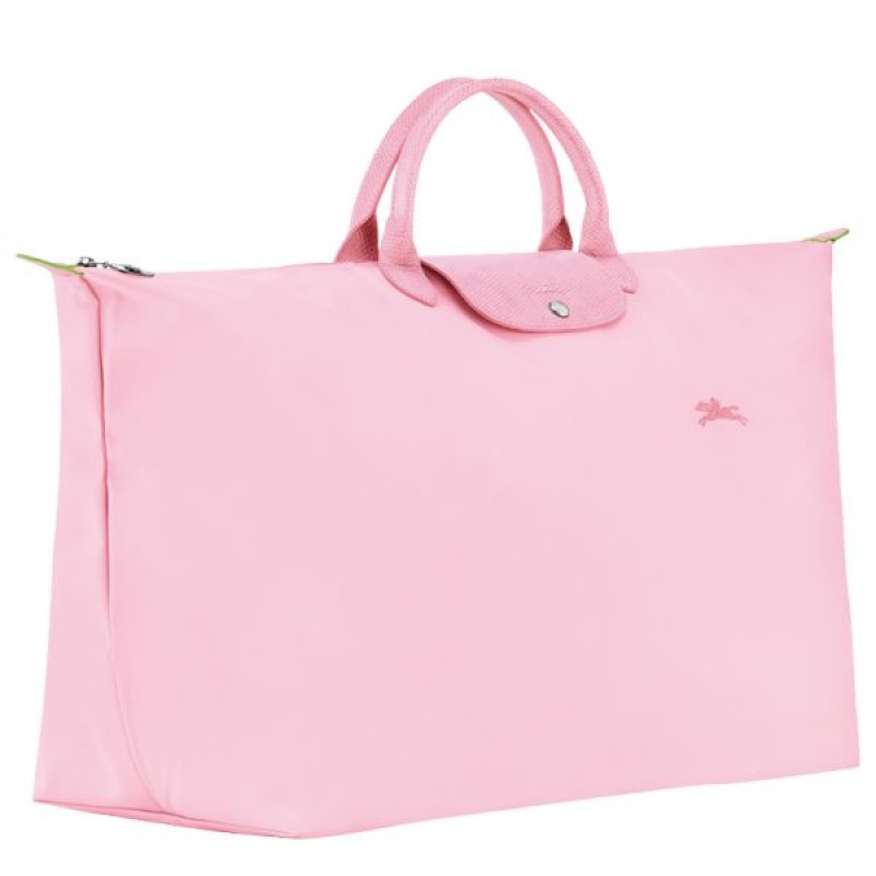 Pink Longchamp Le Pliage M Men's Travel Bags | 81549-SPAY