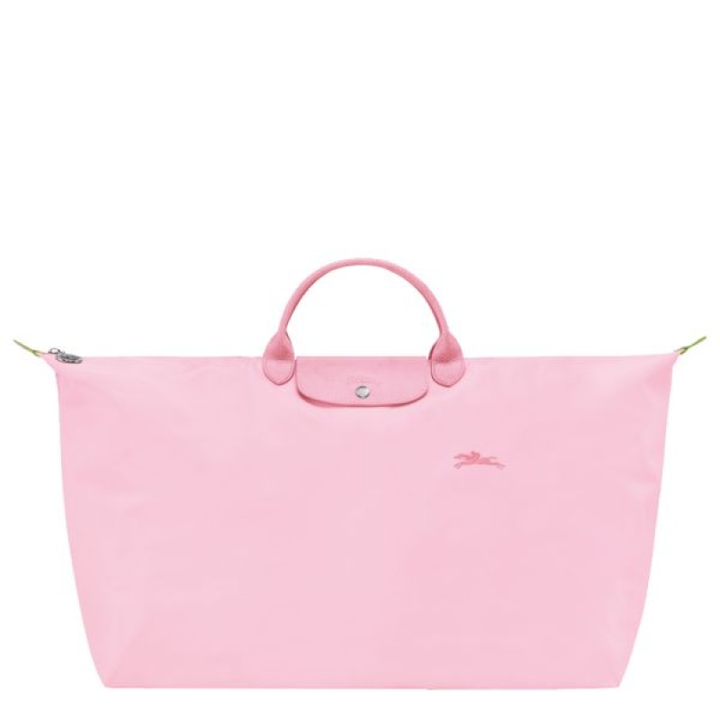 Pink Longchamp Le Pliage M Men\'s Travel Bags | 81549-SPAY