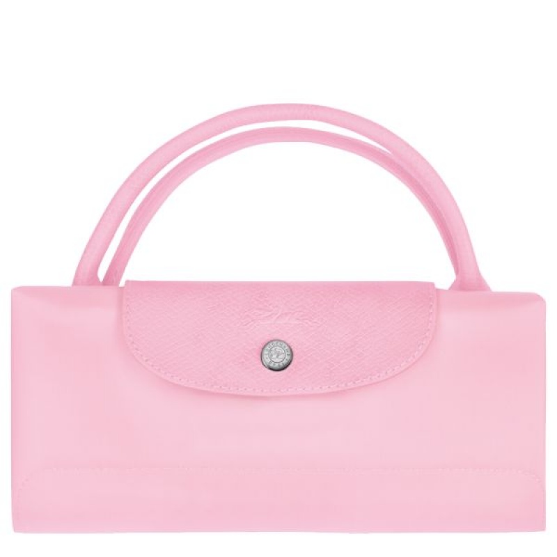 Pink Longchamp Le Pliage S Men's Travel Bags | 64591-MBAF