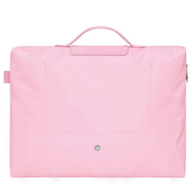 Pink Longchamp Le Pliage S Women's Briefcase | 94815-BUGF