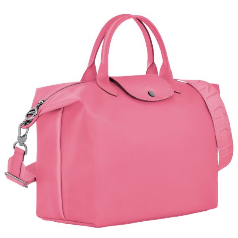 Pink Longchamp Le Pliage Xtra L Men's Handbag | 45230-ILMT