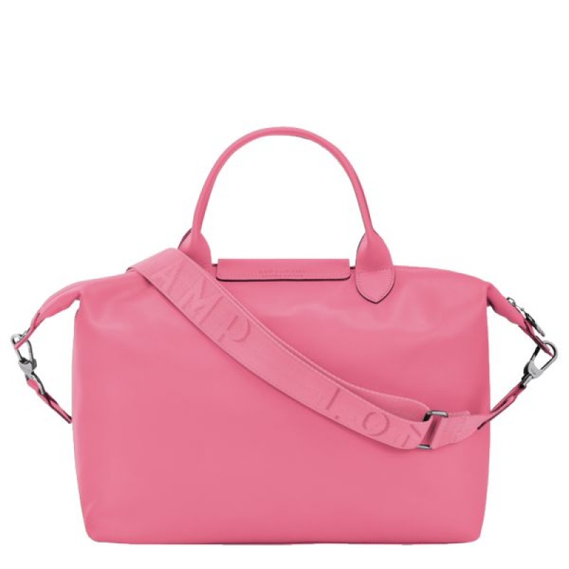 Pink Longchamp Le Pliage Xtra L Men's Handbag | 45230-ILMT