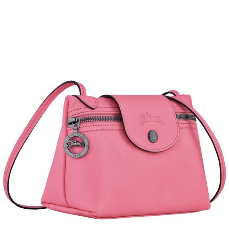 Pink Longchamp Le Pliage Xtra XS Women's Crossbody Bags | 38904-XIOG