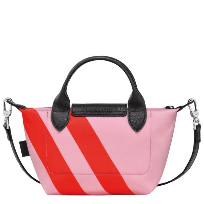 Pink / Orange Longchamp Le Pliage Collection XS Women's Handbag | 27863-XMBY