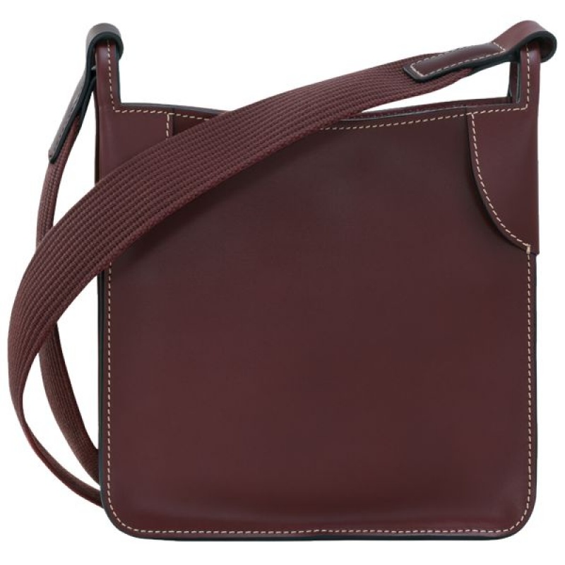 Purple Longchamp Le Foulonne S Men's Crossbody Bags | 13487-UGXP