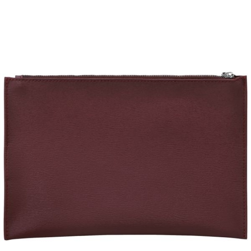 Purple Longchamp Le Pliage City Women's Pouches | 85473-NOPT