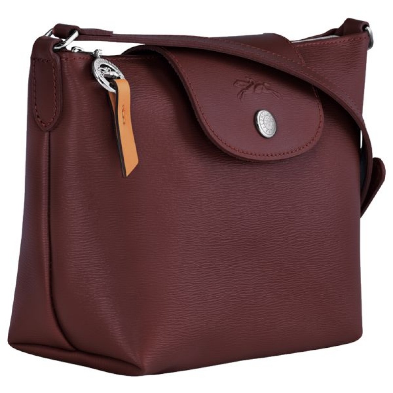 Purple Longchamp Le Pliage City XS Women's Crossbody Bags | 05762-SRUE