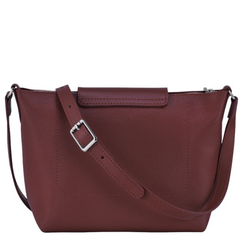 Purple Longchamp Le Pliage City XS Women's Crossbody Bags | 05762-SRUE