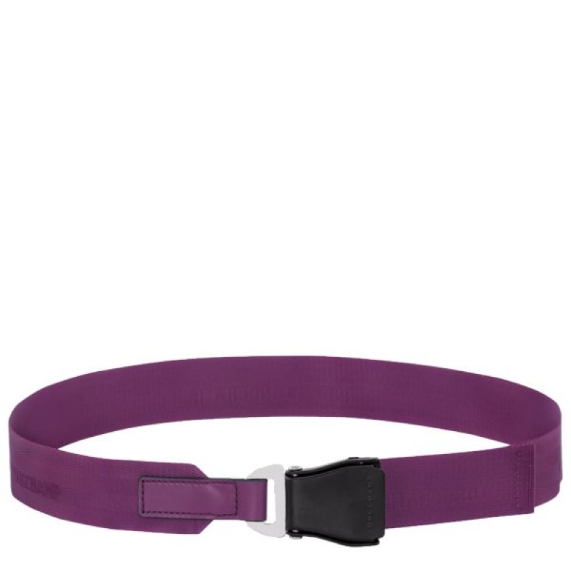 Purple Longchamp Le Pliage Xtra Women\'s Belts | 62051-LPJE