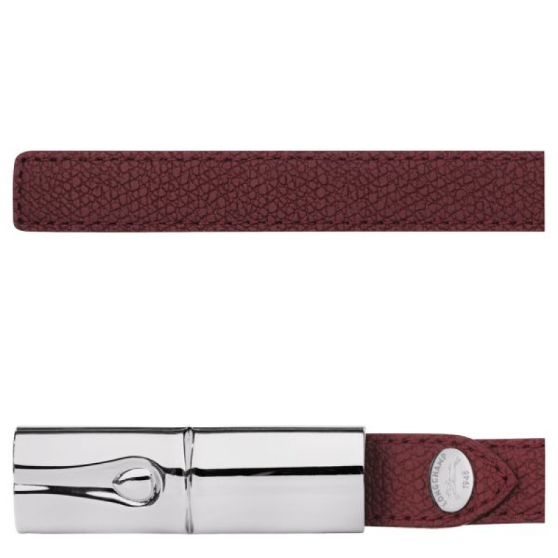 Purple Longchamp Roseau Women's Belts | 35812-JDXA