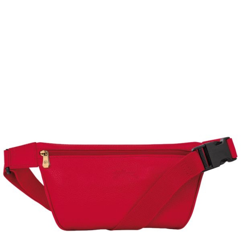 Red Longchamp Le Foulonne Men's Belt Bags | 81235-DBLJ