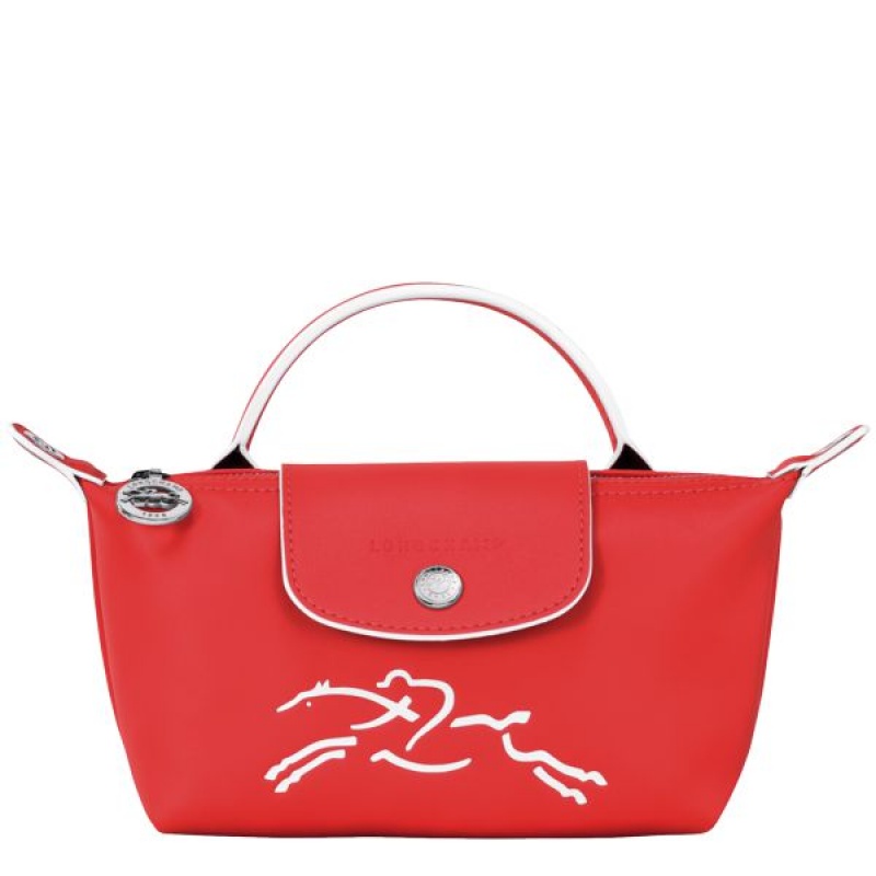 Red Longchamp Le Pliage Xtra Women's Pouches | 57126-IYZG