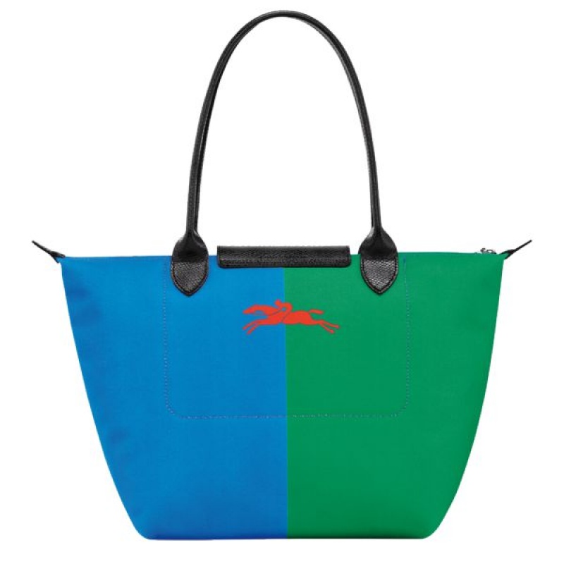 Red Longchamp Robert Indiana M Men's Tote Bags | 39614-PBDO