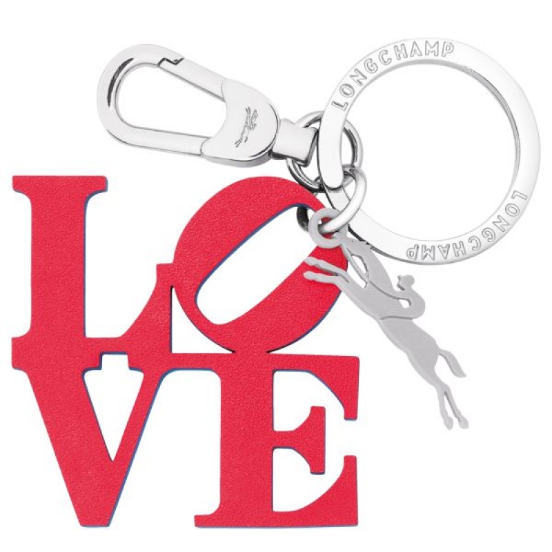 Red Longchamp Robert Indiana Men's Key Rings | 53749-OZFY