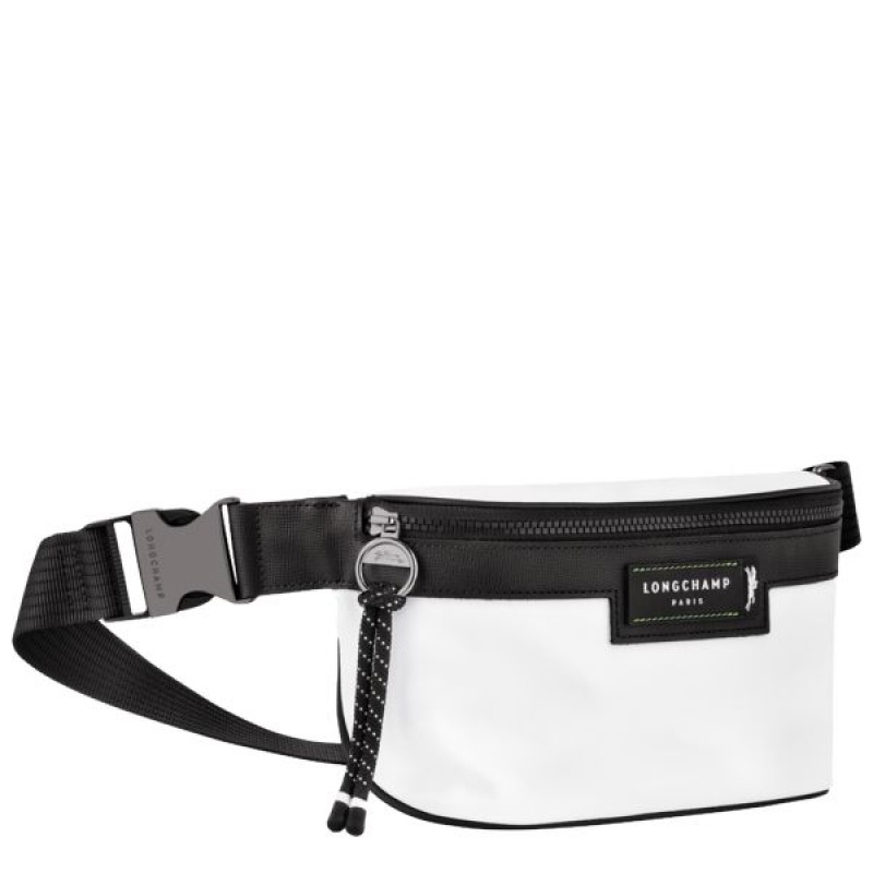 White Longchamp Le Pliage Energy M Men's Belt Bags | 20791-EKGP