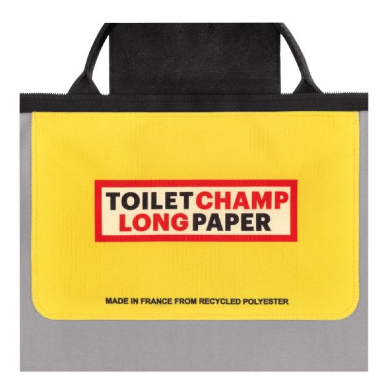 Yellow Longchamp Toiletpaper S Men's Travel Bags | 27563-OPQI